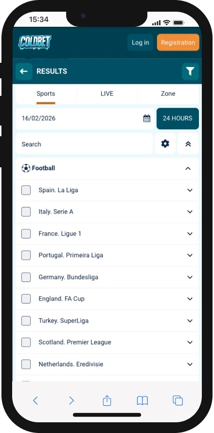 ColdBet screenshot